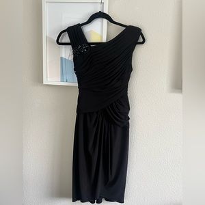 Little Black Dress for weddings or holiday Adrianna Papell size 2